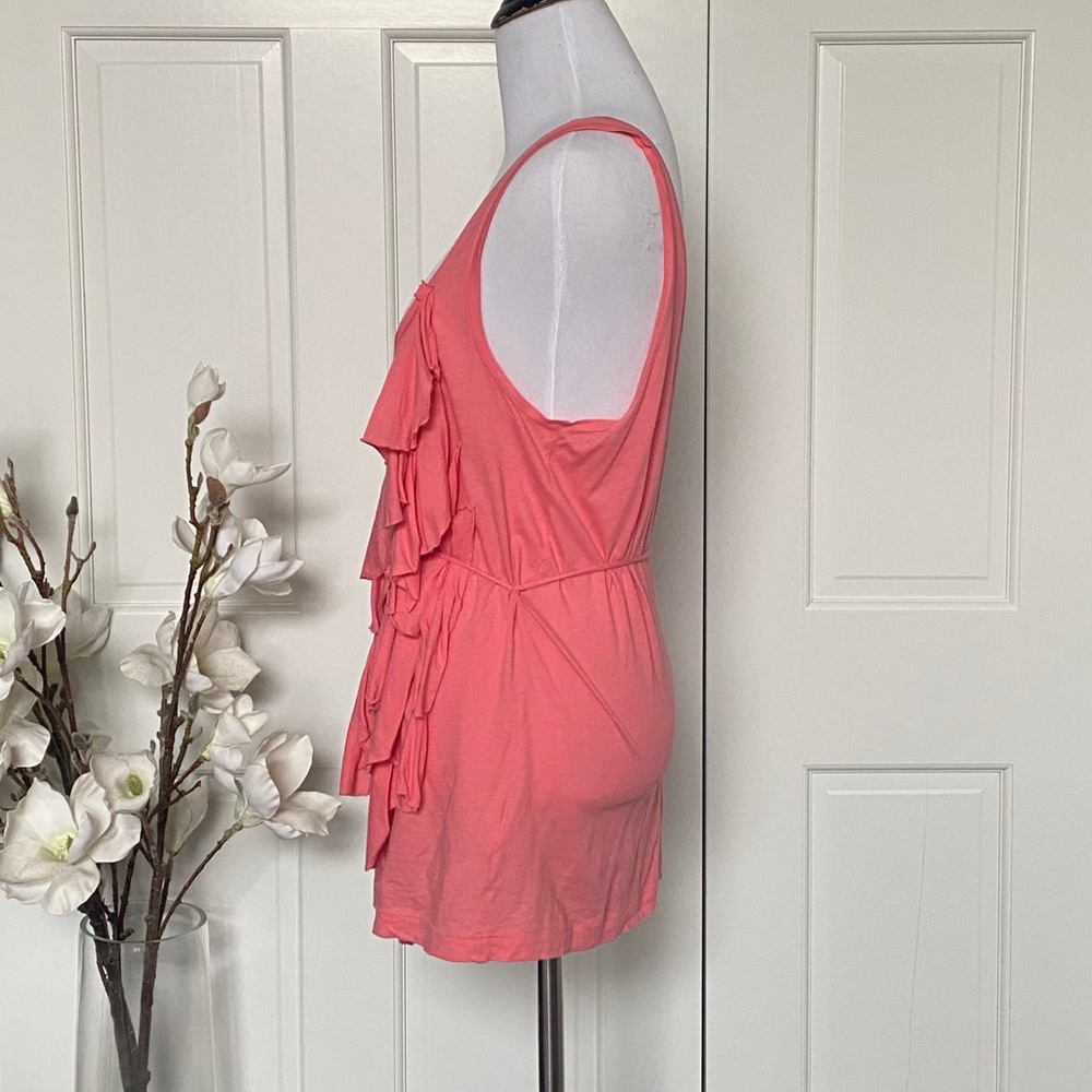 J Crew Side Ruffle Tank - Picture 5 of 6